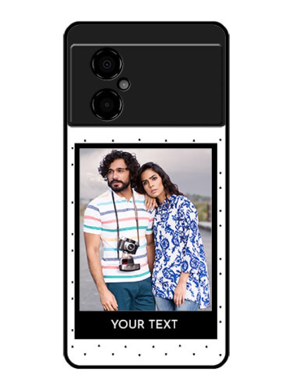 Custom Poco M4 5G Photo Printing on Glass Case - Premium Design