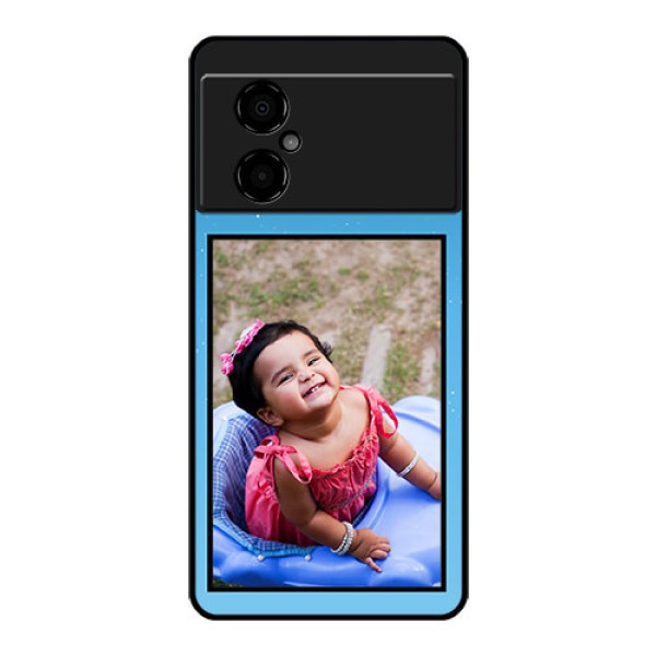 Poco M4 5G Custom Glass Mobile Case - Wave Pattern Colorful Design Poco M4 5G Custom Glass Mobile Case - Wave Pattern Colorful Design