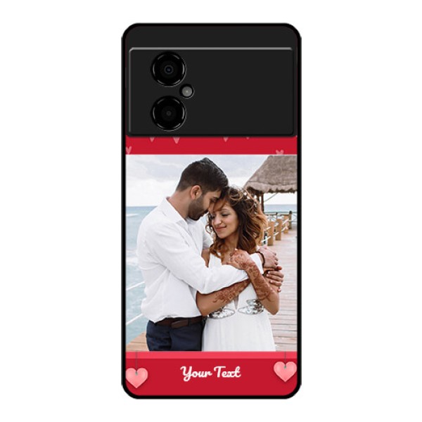 Poco M4 5G Custom Glass Phone Case - Valentines Day Design