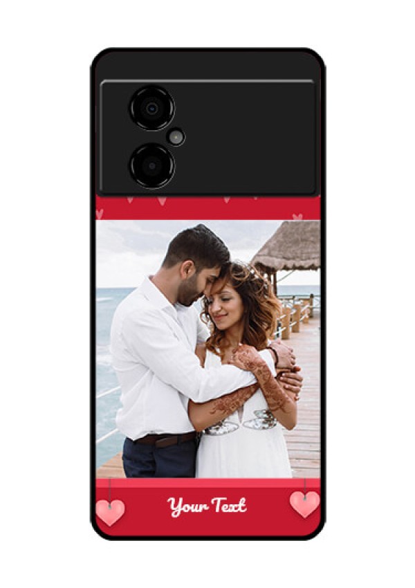 Poco M4 5G Custom Glass Phone Case - Valentines Day Design
