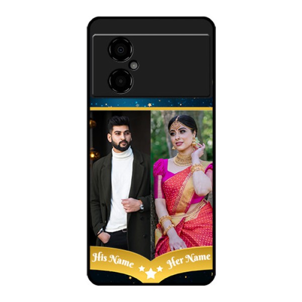 Poco M4 5G Custom Glass Phone Case - Galaxy Stars Backdrop Design Poco M4 5G Custom Glass Phone Case - Galaxy Stars Backdrop Design