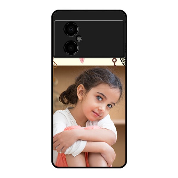 Poco M4 5G Custom Glass Mobile Case - Boho Style Design