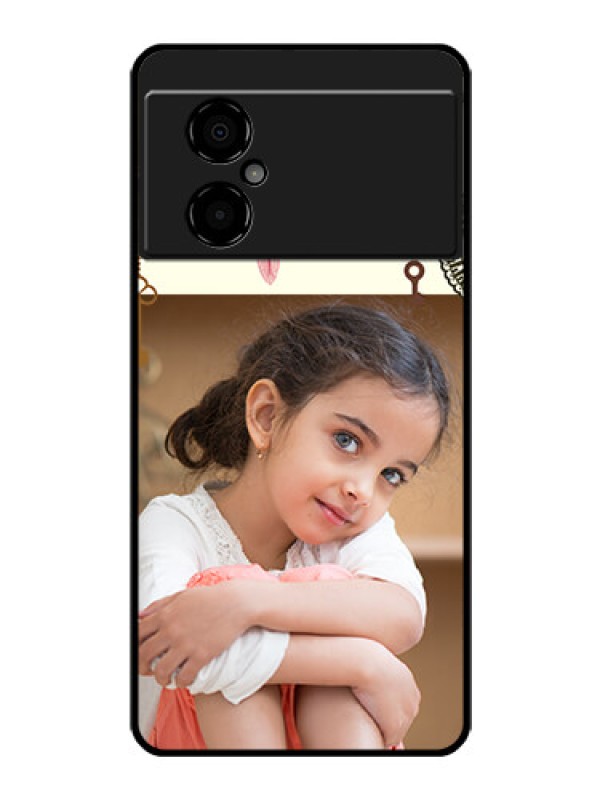 Custom Poco M4 5G Custom Glass Mobile Case - Boho Style Design