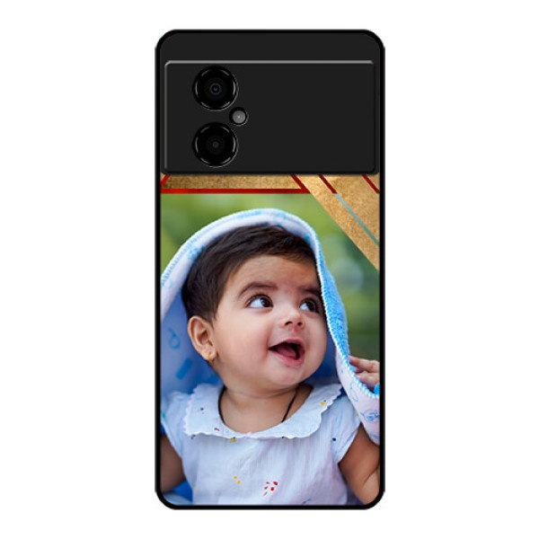 Poco M4 5G Personalized Glass Phone Case - Gradient Abstract Texture Design Poco M4 5G Personalized Glass Phone Case - Gradient Abstract Texture Design
