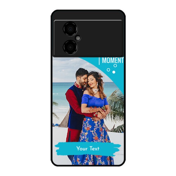 Poco M4 5G Custom Glass Mobile Case - Happy Moment Design