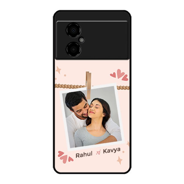 Poco M4 5G Custom Glass Phone Case - Forever and ever love Design Poco M4 5G Custom Glass Phone Case - Forever and ever love Design