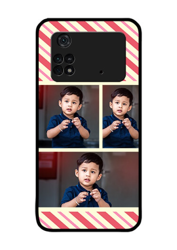 Poco M4 Pro 4G Personalized Glass Phone Case - Picture Upload Mobile Case Design