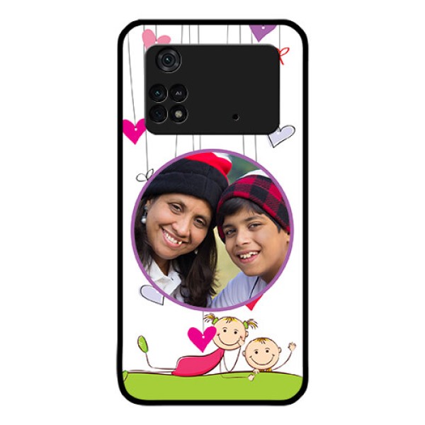 Poco M4 Pro 4G Photo Printing on Glass Case - Cute Kids Phone Case Design Poco M4 Pro 4G Photo Printing on Glass Case - Cute Kids Phone Case Design