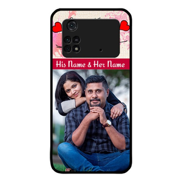Poco M4 Pro 4G Photo Printing on Glass Case - You and Me Case Design