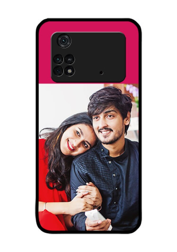 Poco M4 Pro 4G Custom Glass Mobile Case - Anniversary Cover Design