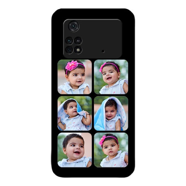 Poco M4 Pro 4G Photo Printing on Glass Case - Multiple Pictures Design Poco M4 Pro 4G Photo Printing on Glass Case - Multiple Pictures Design