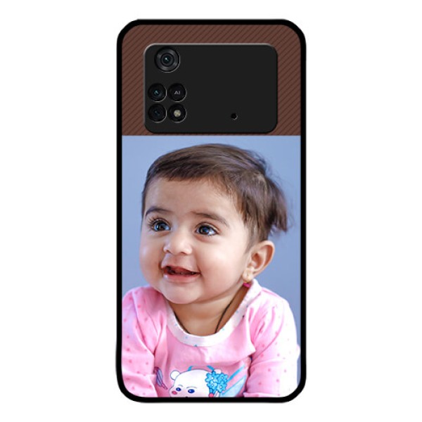 Poco M4 Pro 4G Custom Glass Mobile Case - Elegant Case Design
