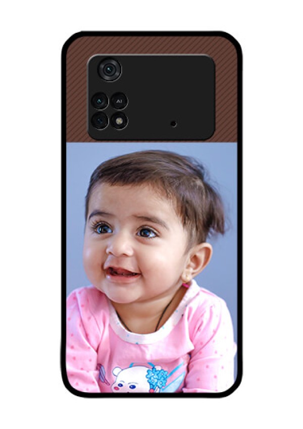 Poco M4 Pro 4G Custom Glass Mobile Case - Elegant Case Design