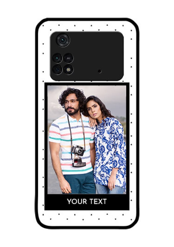 Poco M4 Pro 4G Photo Printing on Glass Case - Premium Design