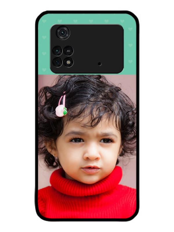 Custom Poco M4 Pro 4G Custom Glass Phone Case - Lovers Picture Design