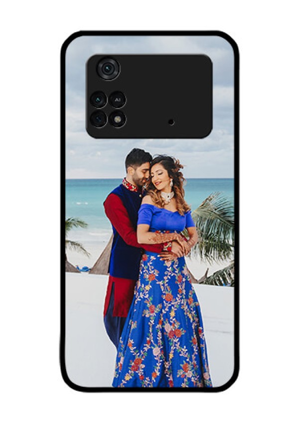 Poco M4 Pro 4G Photo Printing on Glass Case - Upload Full Picture Design