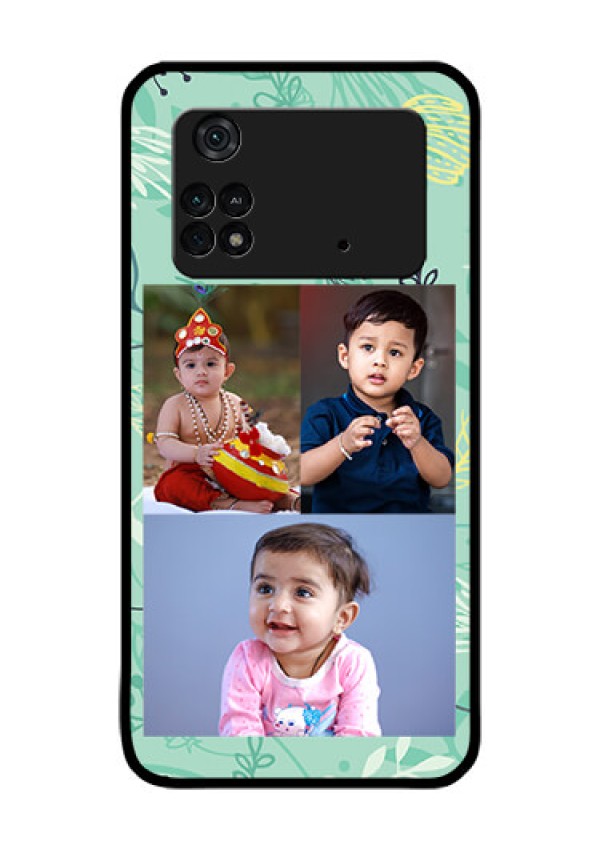Poco M4 Pro 4G Photo Printing on Glass Case - Forever Family Design