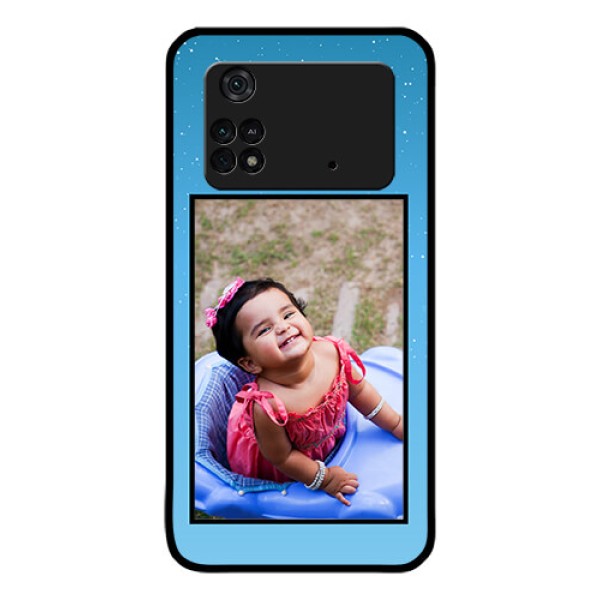Poco M4 Pro 4G Custom Glass Mobile Case - Wave Pattern Colorful Design Poco M4 Pro 4G Custom Glass Mobile Case - Wave Pattern Colorful Design