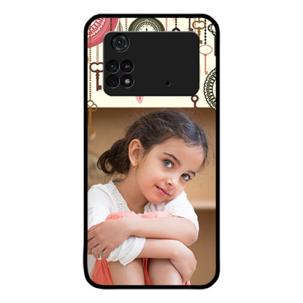 Poco M4 Pro 4G Custom Glass Mobile Case - Boho Style Design