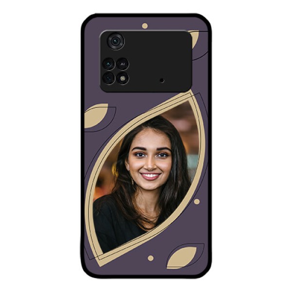 Poco M4 Pro 4G Custom Glass Mobile Case - Falling Leaf Design