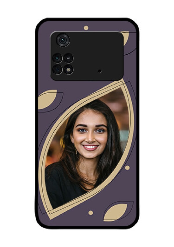 Poco M4 Pro 4G Custom Glass Mobile Case - Falling Leaf Design