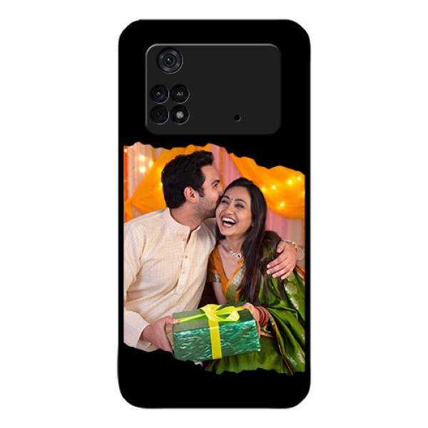 Poco M4 Pro 4G Custom Glass Phone Case - Tear-off Design