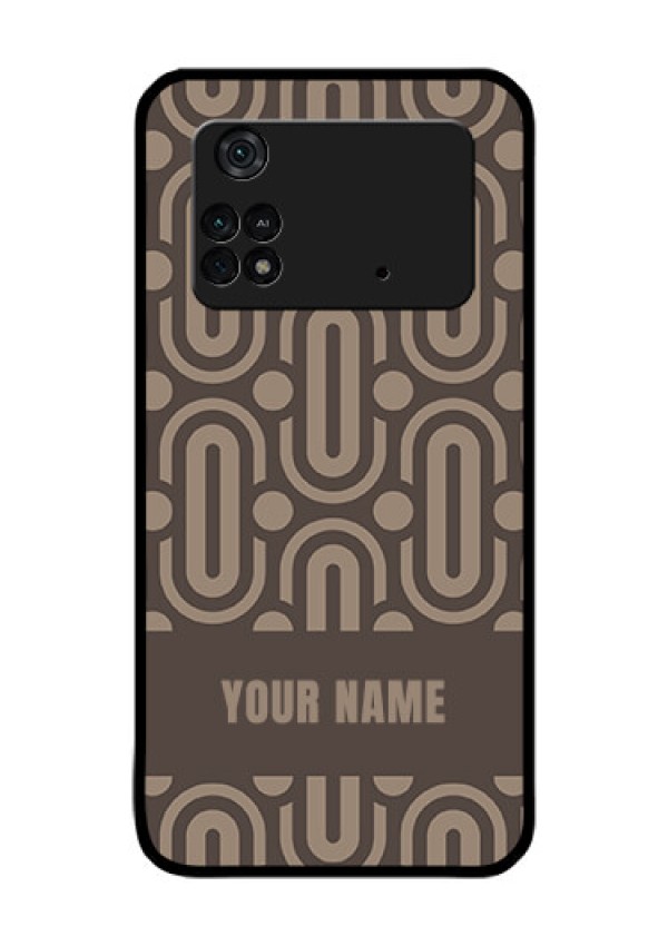 Poco M4 Pro 4G Custom Glass Phone Case - Captivating Zero Pattern Design