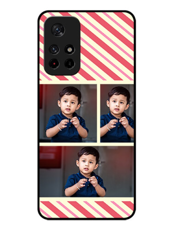 Custom Poco M4 Pro 5G Personalized Glass Phone Case - Picture Upload Mobile Case Design