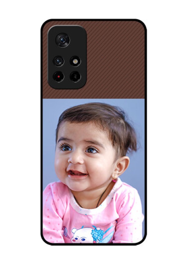Poco M4 Pro 5G Custom Glass Mobile Case - Elegant Case Design