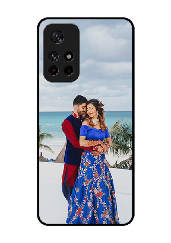 Poco M4 Pro 5G Photo Printing on Glass Case - Upload Full Picture Design
