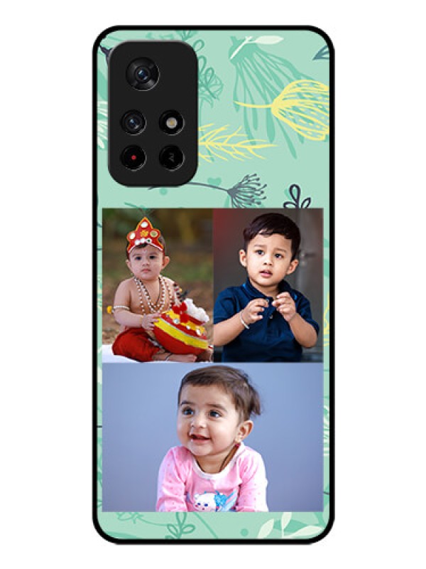 Custom Poco M4 Pro 5G Photo Printing on Glass Case - Forever Family Design