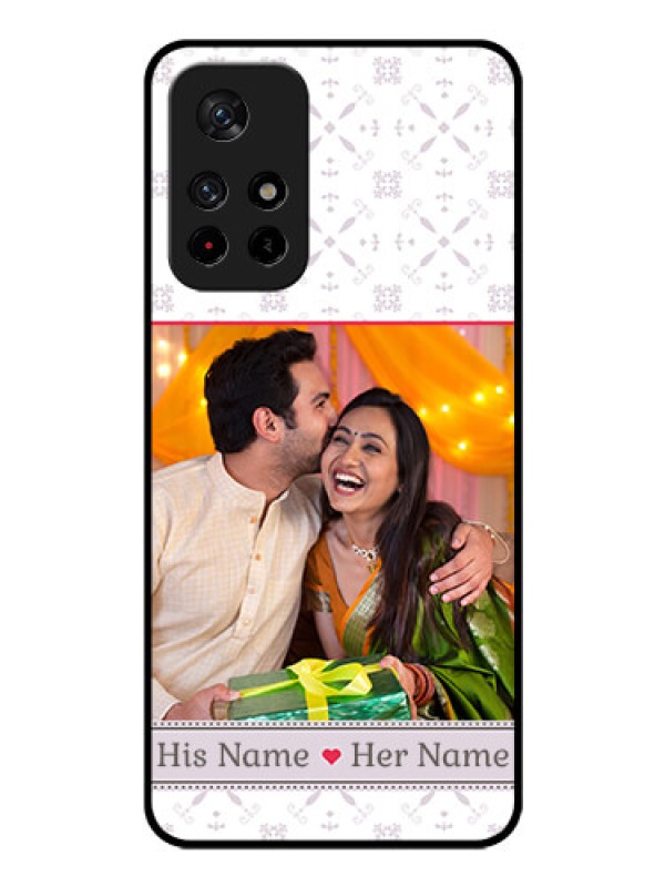 Custom Poco M4 Pro 5G Custom Glass Mobile Case - with Photo and Ethnic Design