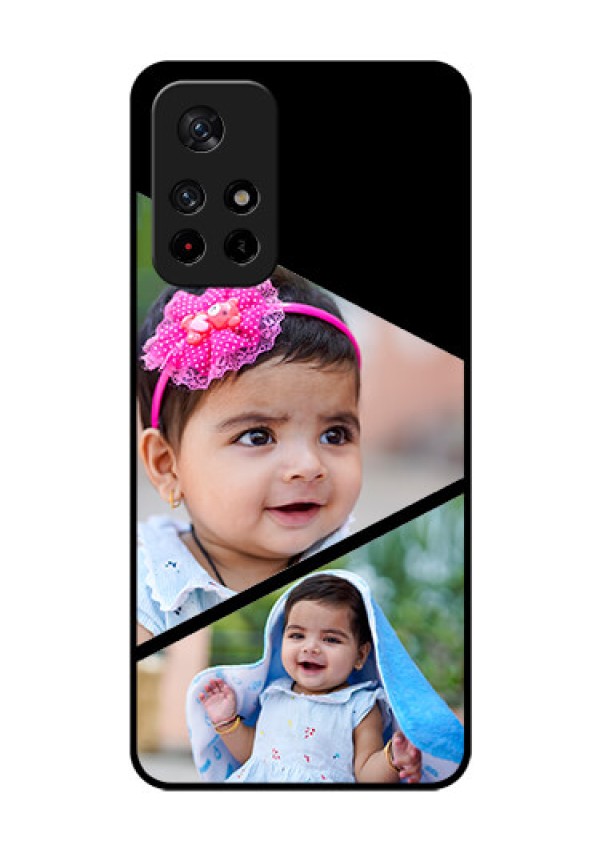 Poco M4 Pro 5G Custom Glass Phone Case - Semi Cut Design