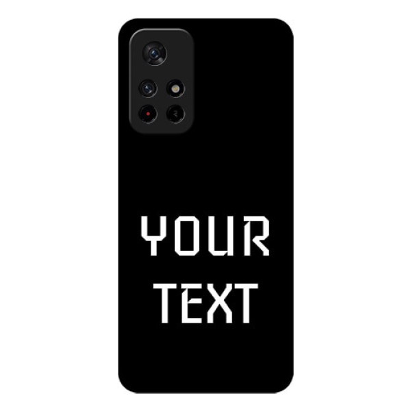 Poco M4 Pro 5G Your Name on Glass Phone Case