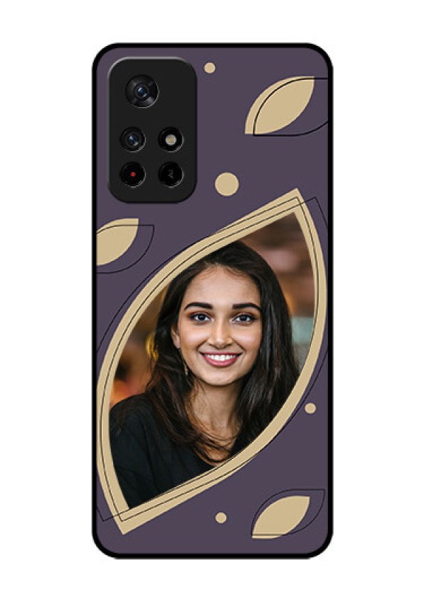 Poco M4 Pro 5G Custom Glass Mobile Case - Falling Leaf Design