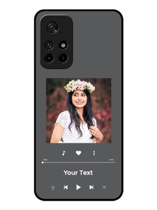 Custom Poco M4 Pro 5G Custom Glass Mobile Case - Play The Music Design