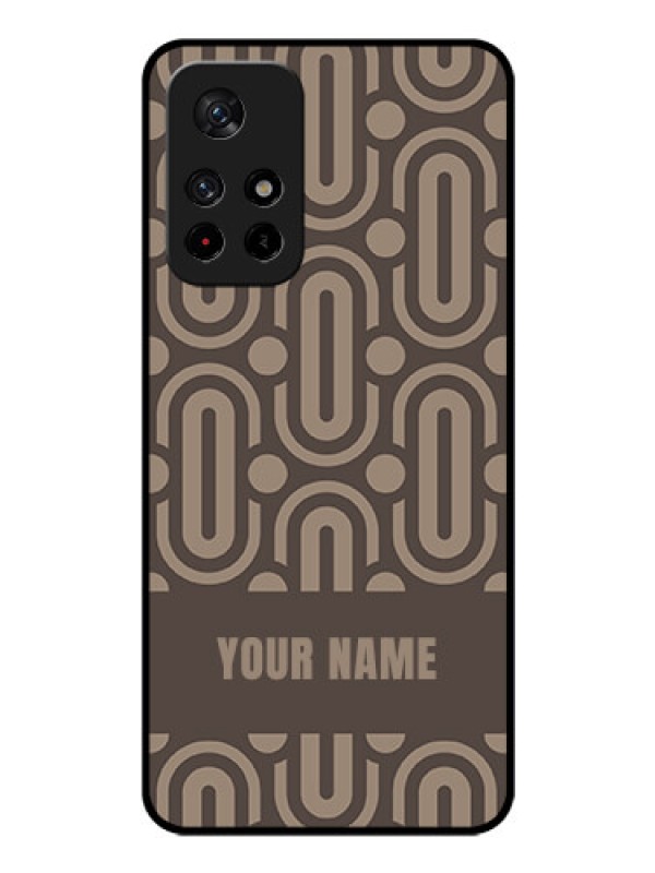 Custom Poco M4 Pro 5G Custom Glass Phone Case - Captivating Zero Pattern Design