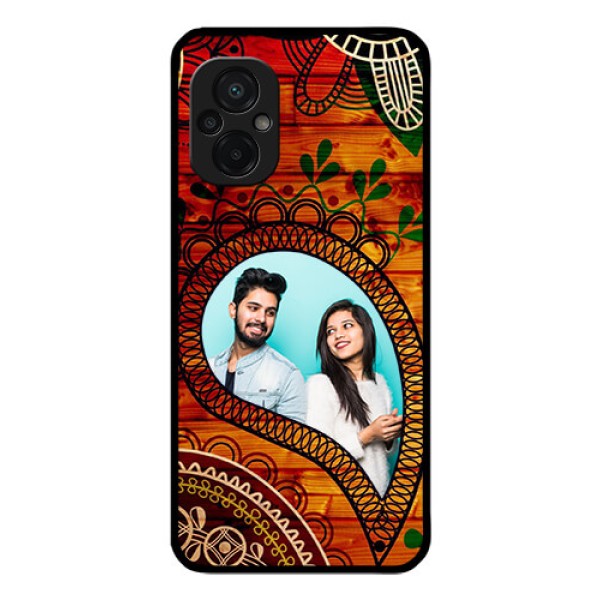Poco M5 Personalized Glass Phone Case - Abstract Colorful Design Poco M5 Personalized Glass Phone Case - Abstract Colorful Design