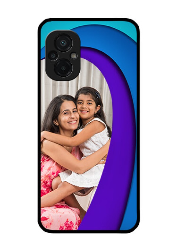 Poco M5 Photo Printing on Glass Case - Simple Pattern Design