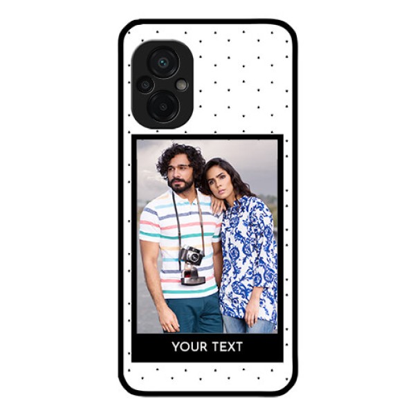 Poco M5 Photo Printing on Glass Case - Premium Design