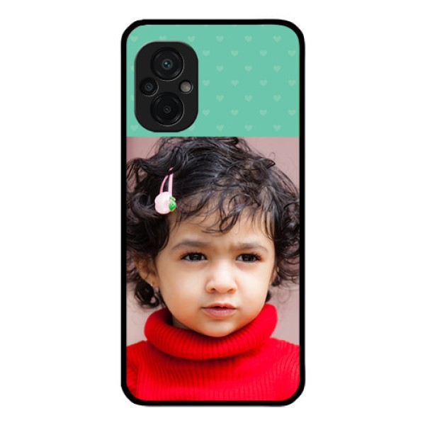 Poco M5 Custom Glass Phone Case - Lovers Picture Design