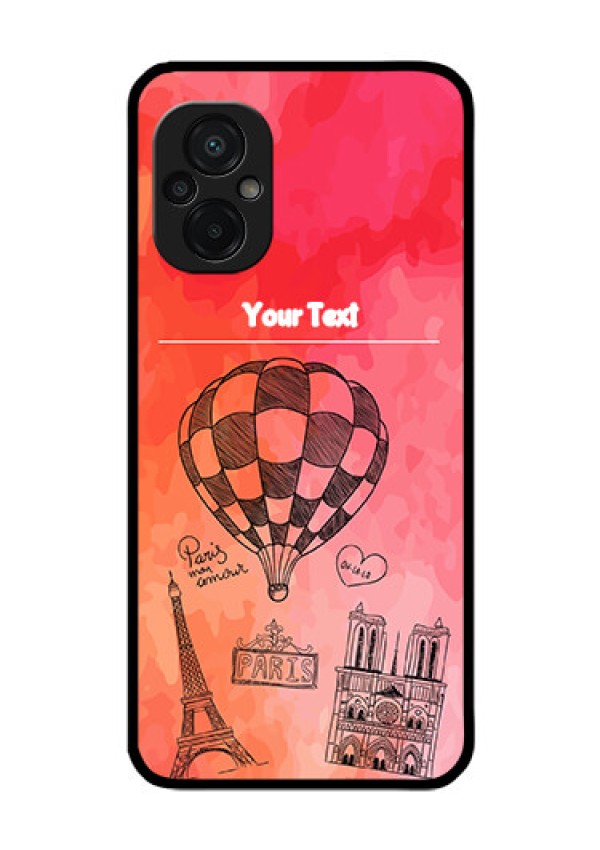 Poco M5 Custom Glass Phone Case - Paris Theme Design