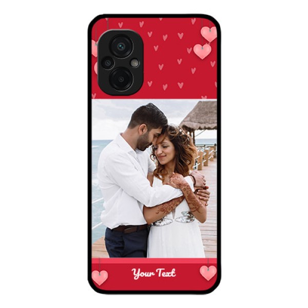Poco M5 Custom Glass Phone Case - Valentines Day Design