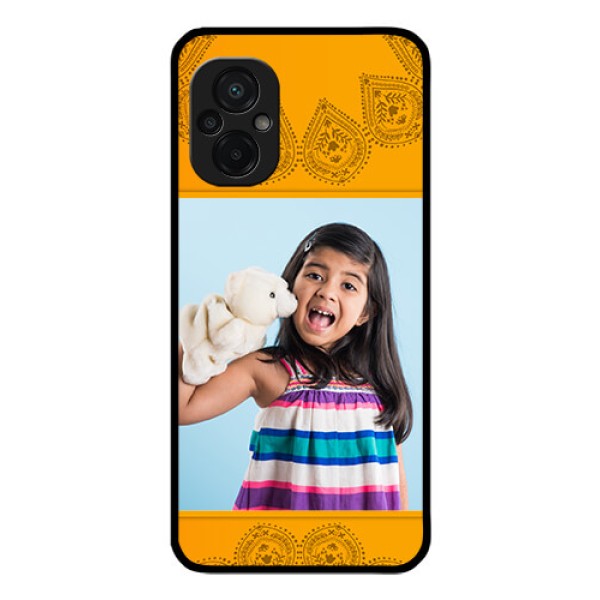 Poco M5 Personalized Glass Phone Case - Photo Wedding Design
