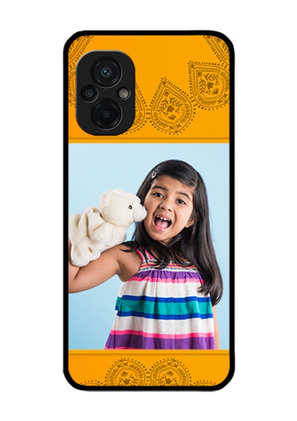 Poco M5 Personalized Glass Phone Case - Photo Wedding Design