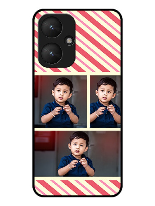 Custom Poco M6 5G Custom Glass Phone Case - Picture Upload Mobile Case Design