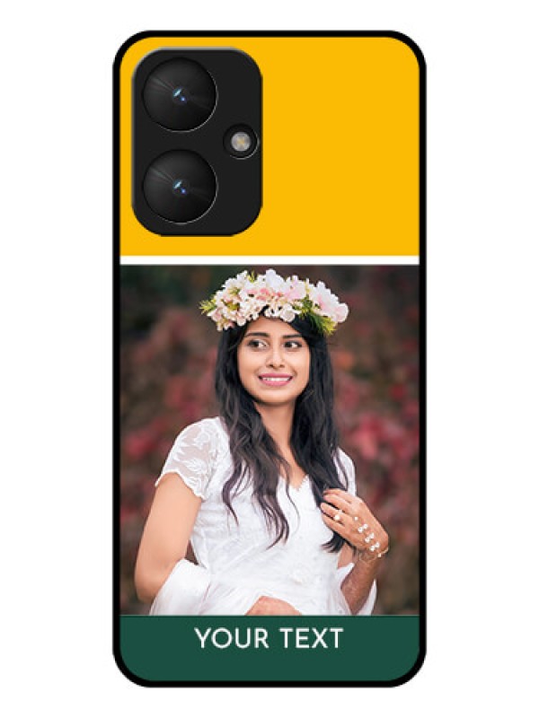 Custom Poco M6 5G Custom Glass Phone Case - Love You Design