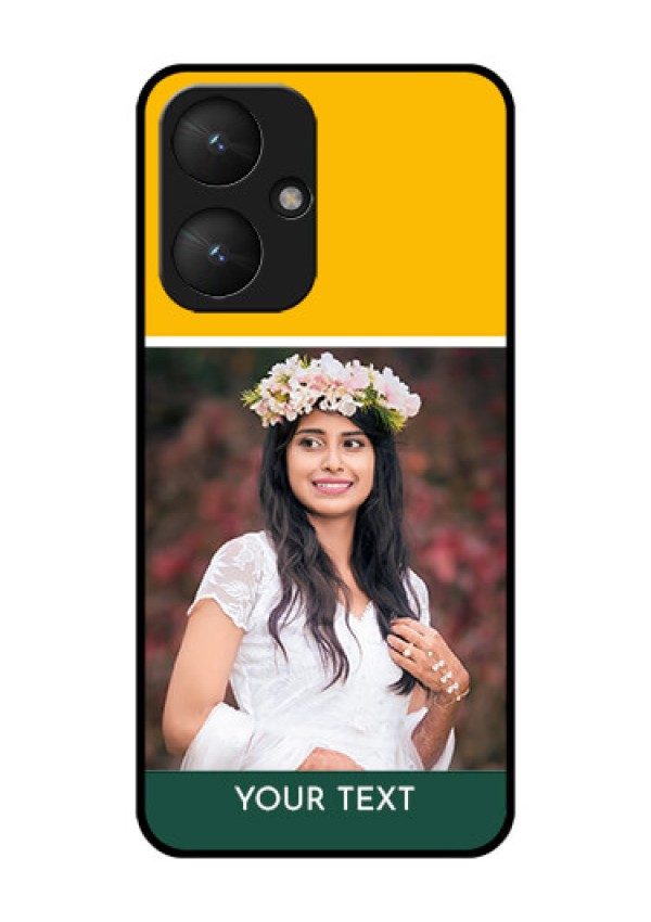 Poco M6 5G Custom Glass Phone Case - Love You Design