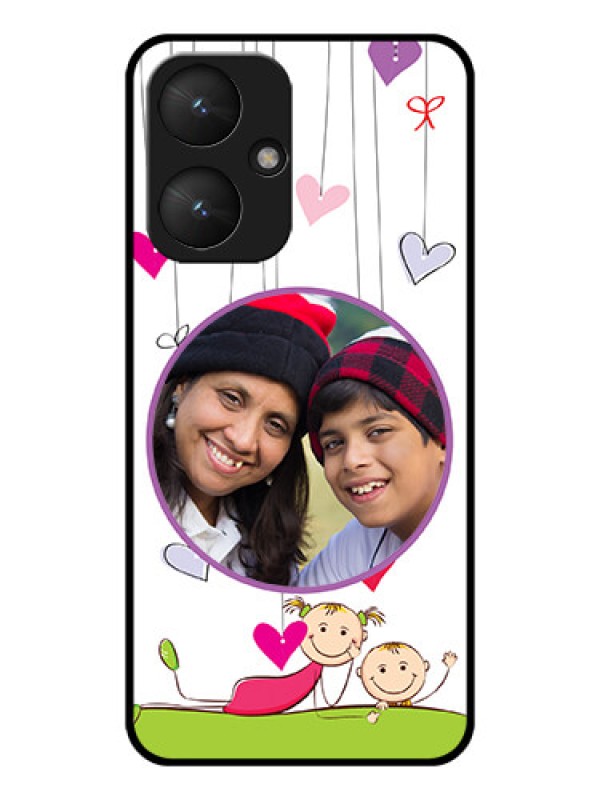 Custom Poco M6 5G Custom Glass Phone Case - Cute Kids Phone Case Design