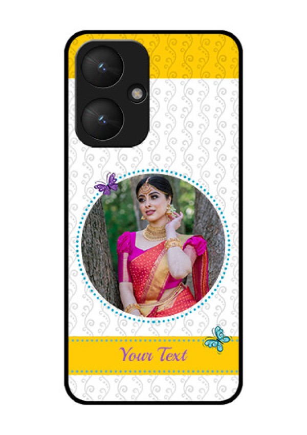 Poco M6 5G Custom Glass Phone Case - Girls Premium Case Design
